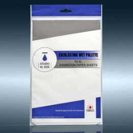 A TRIER - 50 x hydration paper sheets for Studio XL wet palette