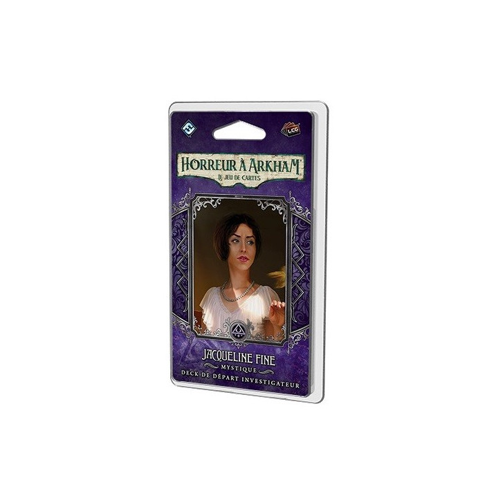 JEUX DE CARTES - Horreur à Arkham : Le Jeu de Cartes - Deck Investigateur - Jaqueline Fine