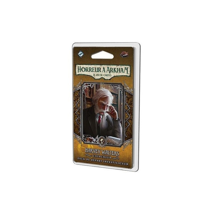 Horror in Arkham: The Card Game - Investigator Deck - Harvey Walters - CARD GAMES