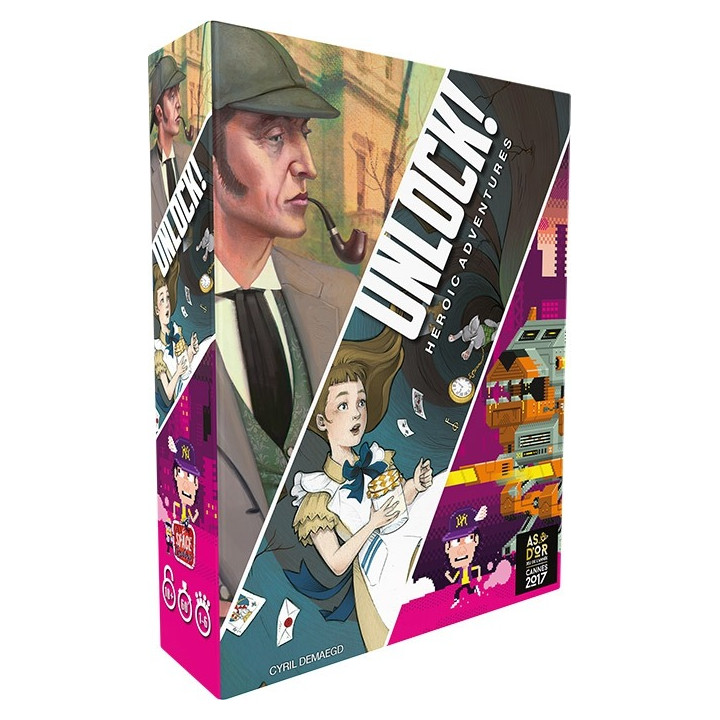 Unlock - Heroic Adventures - BOARD GAMES