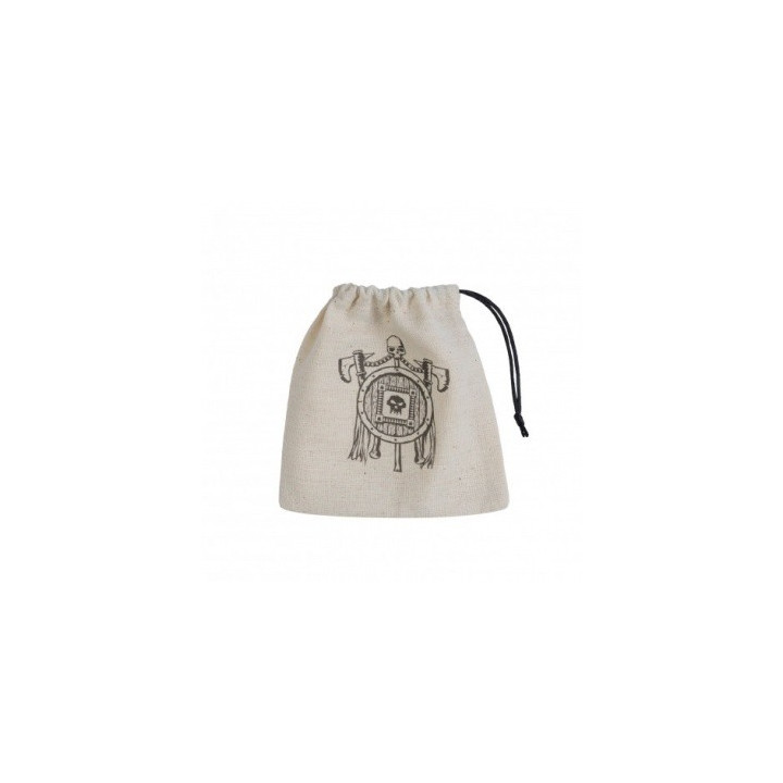 BOURSE - Sac à Dés - Orc beige & noir