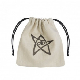BOURSE - Sac à Dés - Appel de Cthulhu beige & noir