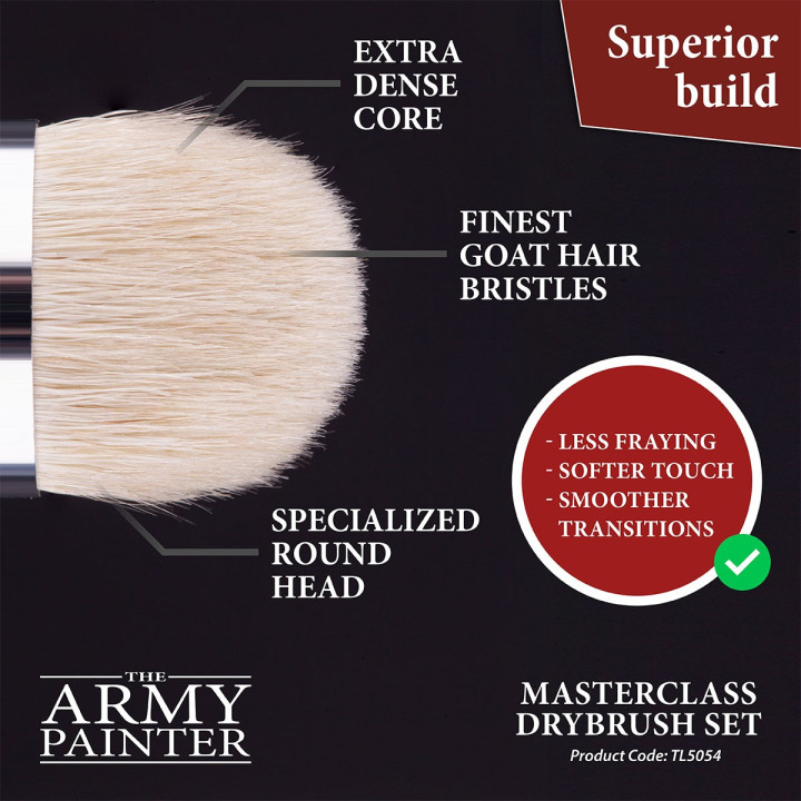 A TRIER - The Army Painter - Masterclass - Drybrush Set
