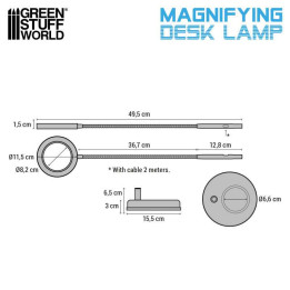 Lupenlampe - MODELLBAULAMPEN