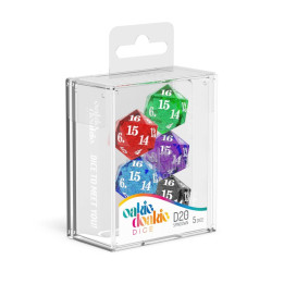 SPECKLED - Oakie Doakie Dice - Set of 5 D20 Spindown - Dice