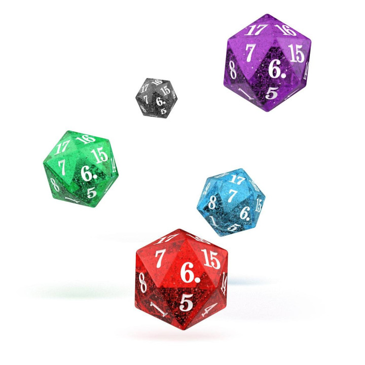 SPECKLED - Oakie Doakie Dice - Set de 5 D20 Spindown - DES