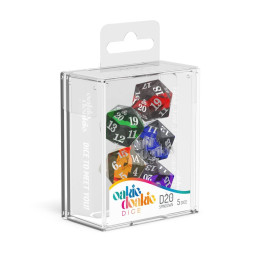 A TRIER - ENCLAVE - Oakie Doakie Dice - Set de 5 D20 Spindown
