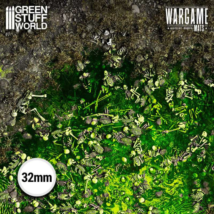 Neoprene Mat 22x32" Boneblight Marsh (56x76cm) - TAPPETI DA GIOCO (...