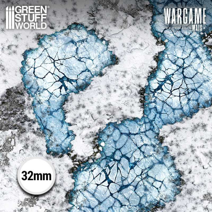 Neoprene Mat 22x32" Blizzard Hollows (56x76cm) - TAPPETI DA GIOCO (...