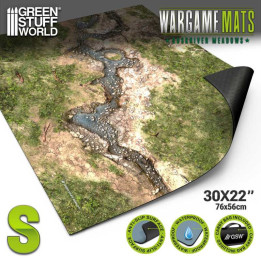 Neoprene Mat 22x32" Duskriver Meadows (56x76cm) - TAPPETI DA GIOCO (CAMPO)