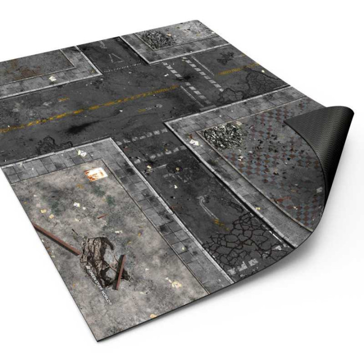 PLAYMATS (TERRAIN) : Tapis néoprène 22x32" Ground Zero District (56...