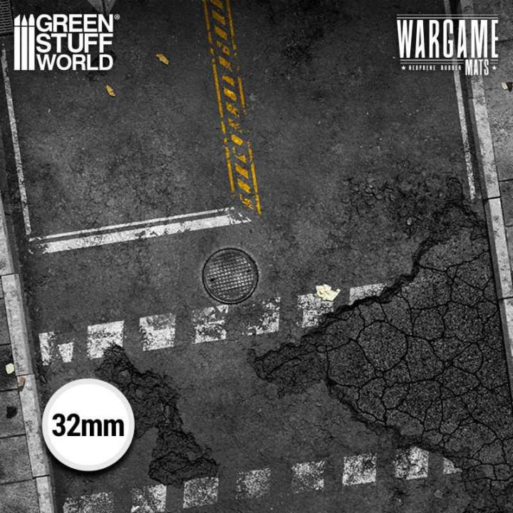 PLAYMATS (TERRAIN) : Tapis néoprène 22x32" Ground Zero District (56...
