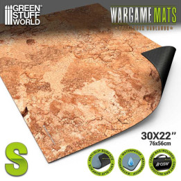 PLAYMATS (TERRAIN) : Tapis néoprène 22x32" Dreadrock Badlands (56x7...