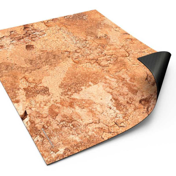 PLAYMATS (TERRAIN) : Tapis néoprène 22x32" Dreadrock Badlands (56x7...