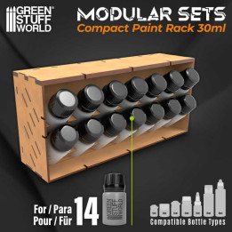 Vertical Paint Organizer 30ml - COMPACT - DISPLAY HOBBY