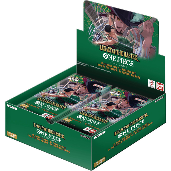 One Piece Il Gioco di Carte - L'Eredità del Maestro - Espositore 24 Boosters - UN PEZZO
