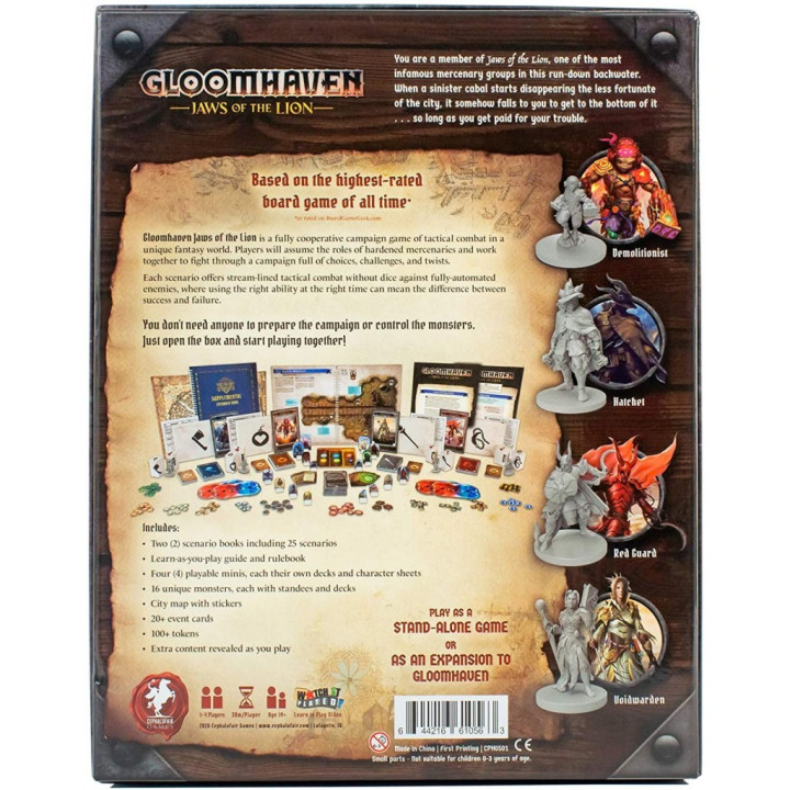 Gloomhaven - Jaws of the Lion - BOARD GAMES
