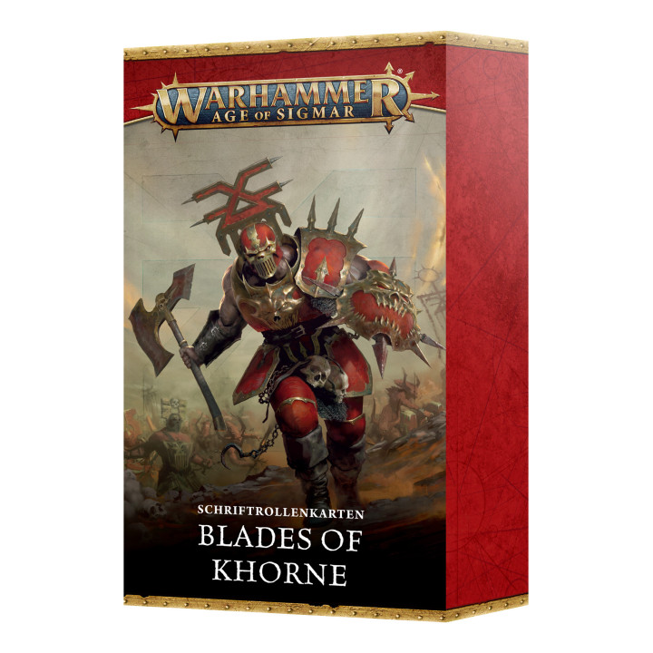 Schriftrollenkarten: Blades of Khorne - BATTLETOME