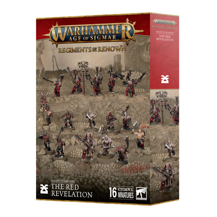 GRAND ALLIANCE CHAOS - Régiment de Renom: La Révélation Rouge