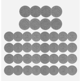 Dark Ages Markers and Tokens - RULES