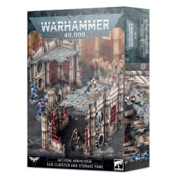 FIGURINES - Warhammer 40k - Battlezone : Manufactorum - Sub-Cloister and Storage Fane