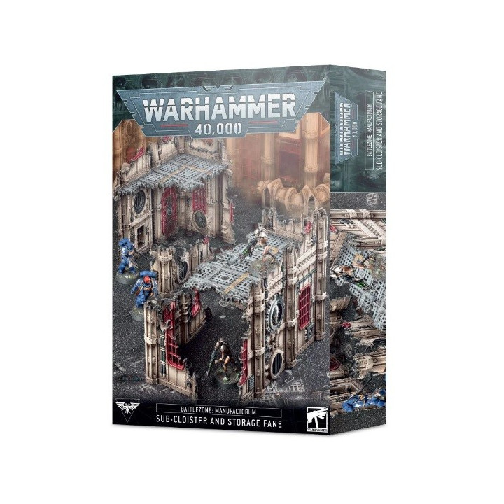 Warhammer 40k - Battlezone : Manufactorum - Sub-Cloister and Storage Fane - FIGURINEN