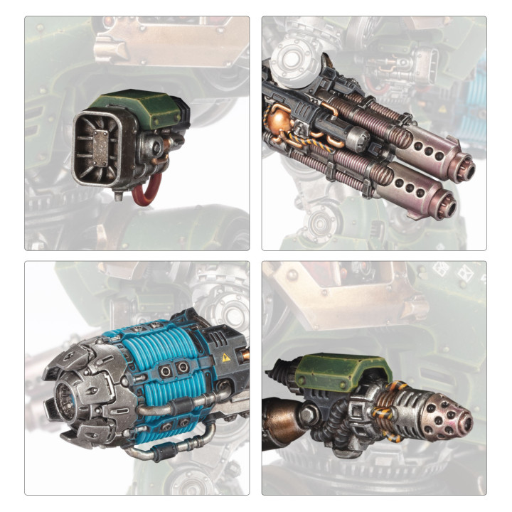 Saturnine Dreadnought Weapons – Chiron Configuration - FORCE ORGANISATION