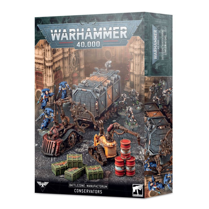 Warhammer 40k - Battlezone : Manufactorum - Conservators - FIGURINEN
