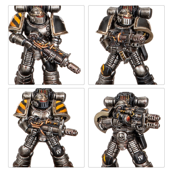 Squadra di Veterani Tattici MkII con Armi Disintegratrici - LEGIONES ASTRATES TRAITOR