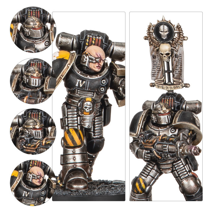 Squadra di Veterani Tattici MkII con Armi Disintegratrici - LEGIONES ASTRATES TRAITOR