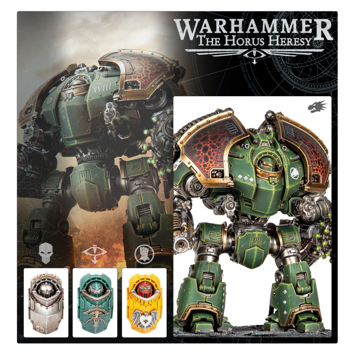 FORCE ORGANISATION - Dreadnought de Siège Saturnine – Configuration Ophion