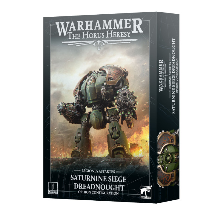 FORCE ORGANISATION - Dreadnought de Siège Saturnine – Configuration Ophion