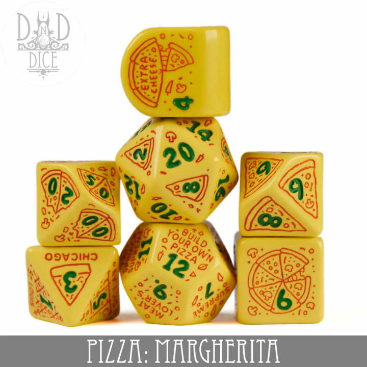 Set di dadi per pizza Margherita - TUTTI I PRODOTTI