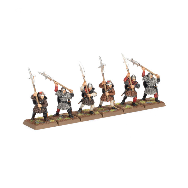 Uomini d'Armi con Alabarde Classiche - REGNO DI BRETONNIA