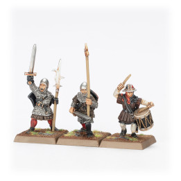 Stab von Waffenbrüdern mit klassischen Hellebarden _ KINGDOM OF BRE...