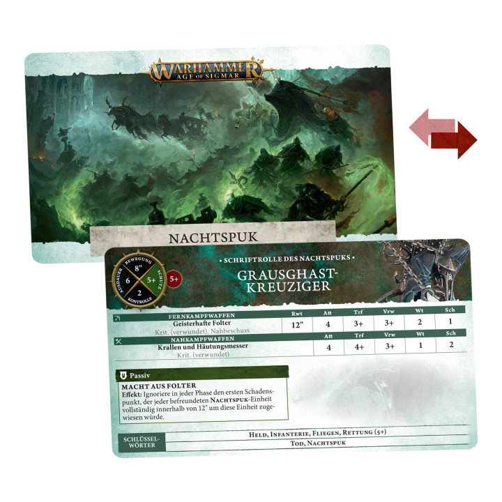 Schriftrollenkarten: Nighthaunt - BATTLETOME