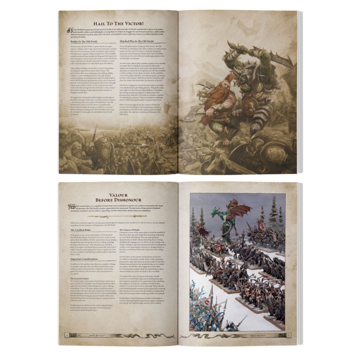 Warhammer: The Old World - Guida al gioco combinato - REGOLE DI BASE