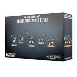 FIGURINES - Space Marines - Scouts With Sniper Rifles