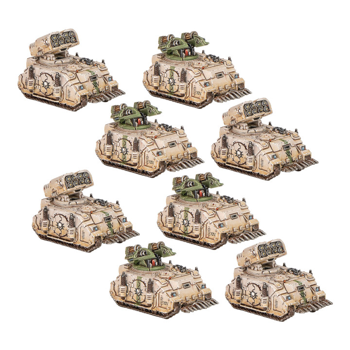 LEGIONS IMPERIALIS - Legions Imperialis: Whirlwind and Scorpius Missile Tank Squadrons