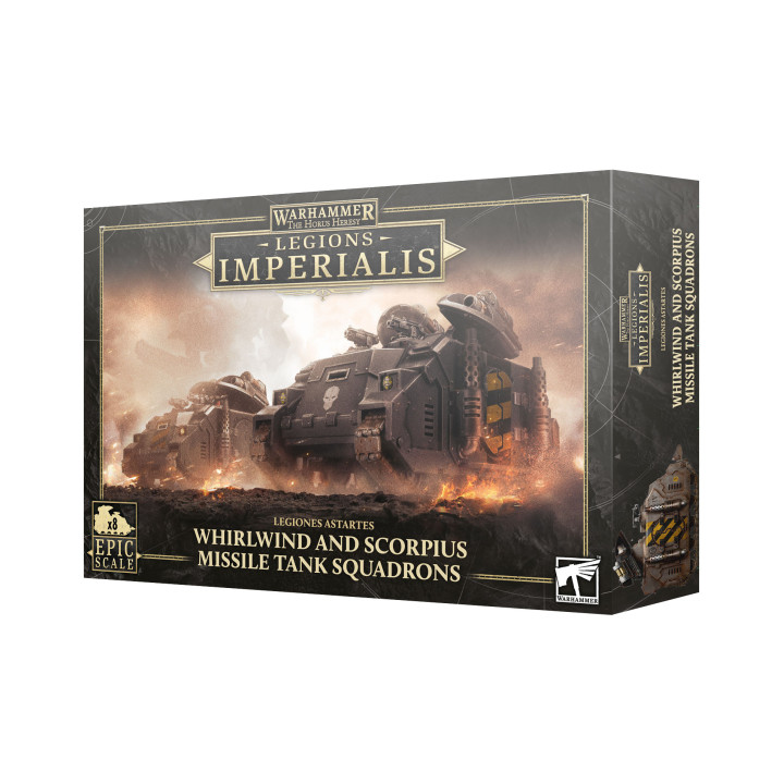 Legions Imperialis: Whirlwind- und Scorpius-Raketenpanzer-Staffeln - IMPERIALISTISCHE LEGIONEN