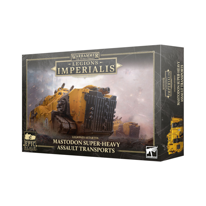 Legions Imperialis: Mastodon Trasporti d'assalto super-pesanti - LEGIONI IMPERIALI