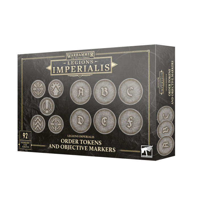 Legions Imperialis: Order and Objective Tokens - LEGIONS IMPERIALIS