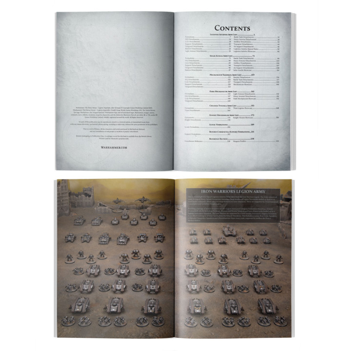 Legions Imperialis: Liber Strategia - IMPERIALISTISCHE LEGIONEN