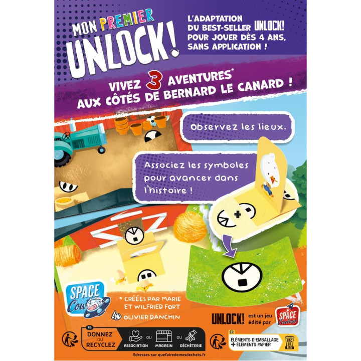 Mon Premier Unlock! : Histoires de Canard _ KOOPERATIVE SPIELE