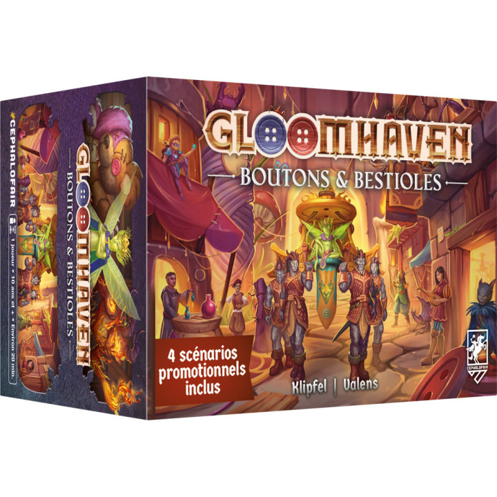 Gloomhaven - Boutons & Bestioles - GIOCHI DA TAVOLO