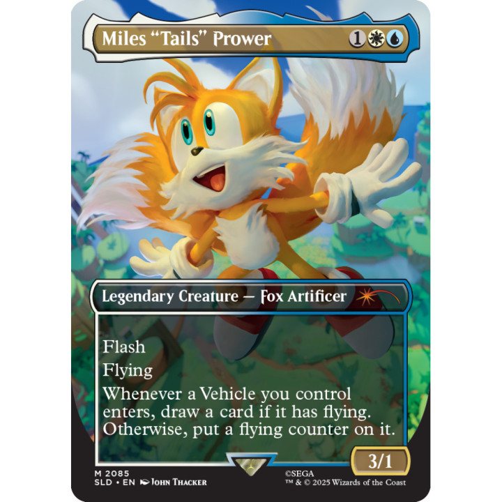 Magic the Gathering : Secret Lair x Sonic : Friends & Foes