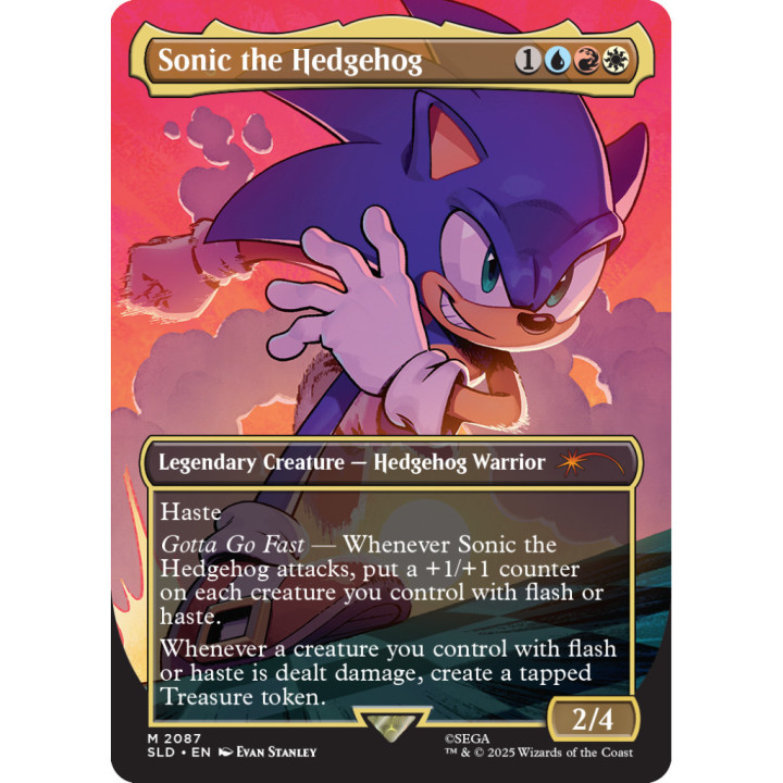 Magic the Gathering : Secret Lair x Sonic : Friends & Foes