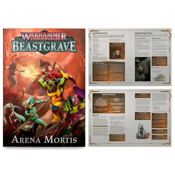 Warhammer Underworlds: Beastgrave - Arena Mortis - LIBRI