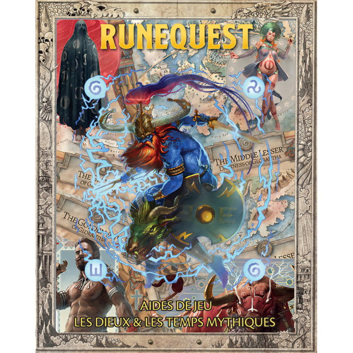 Runequest - Aides de Jeu : Les Dieux & Les Temps Mythiques - ALL PR...