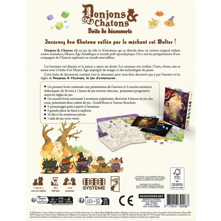 Donjons & Chatons - Boîte de Découverte - ALL PRODUCTS